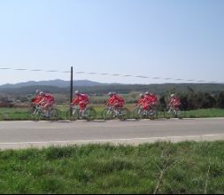 Equipos entrenando