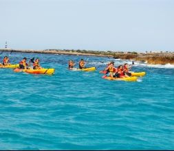 Kayaks en Menorca