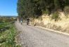 Llegando a la bodega al final de la ruta